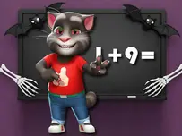 Halloween Tom Math Challenge logo